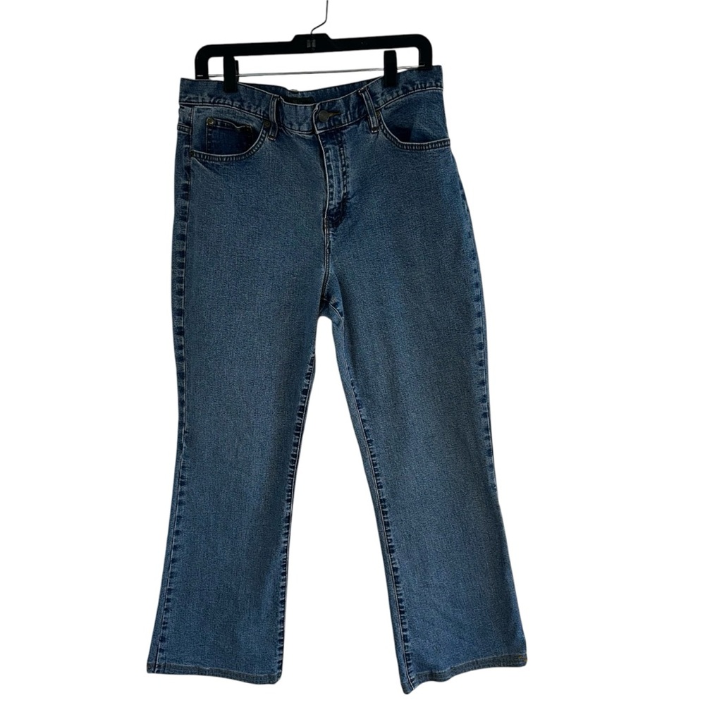 Ralph Lauren Blue Flare Wide Leg Jeans‎